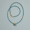 Chrysocolla Necklace with Chrysocolla Pendant