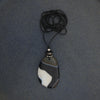 Long Botswana Agate Necklace