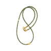 Green Hematite and Aztec Gold Necklace