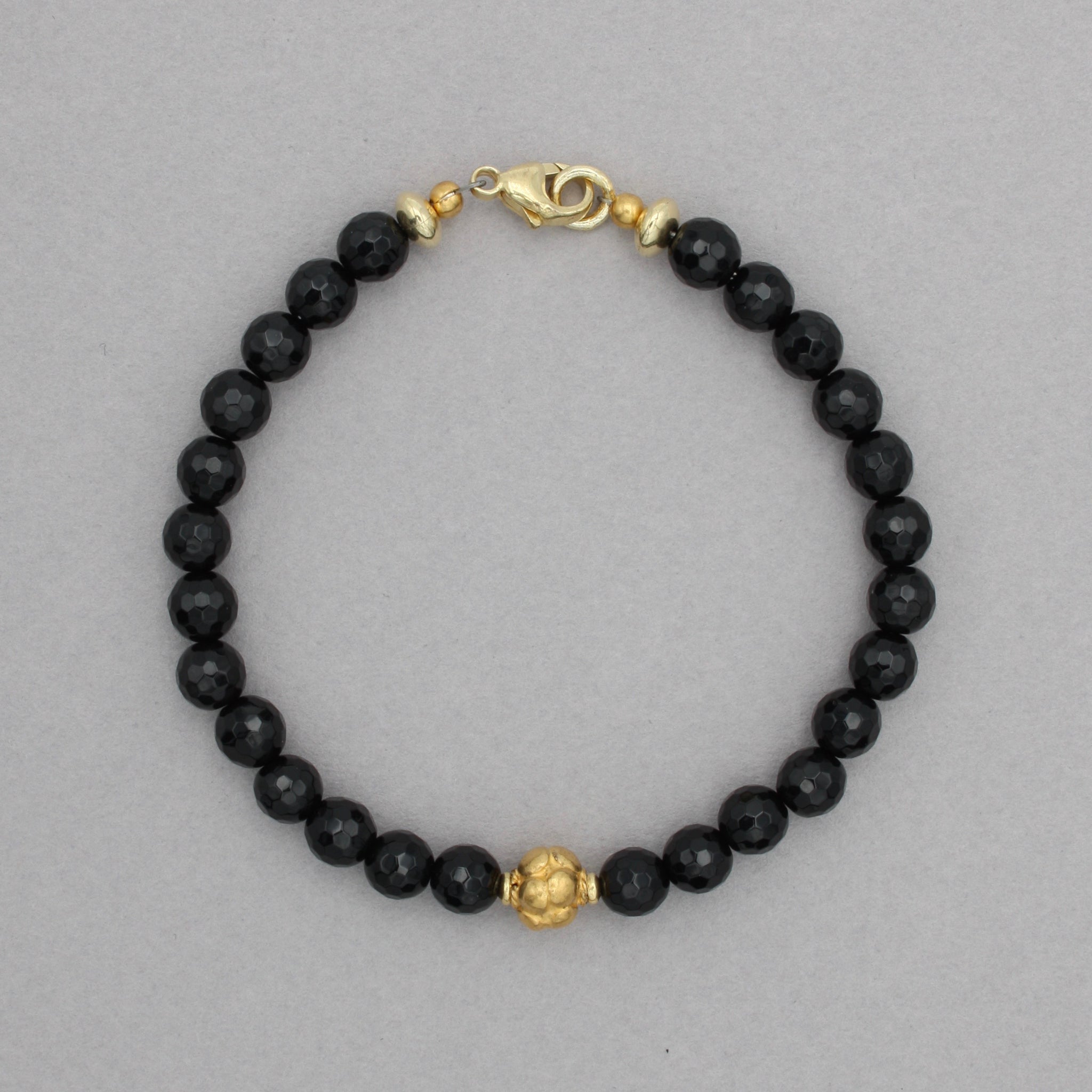 Onyx Aztec Bracelet