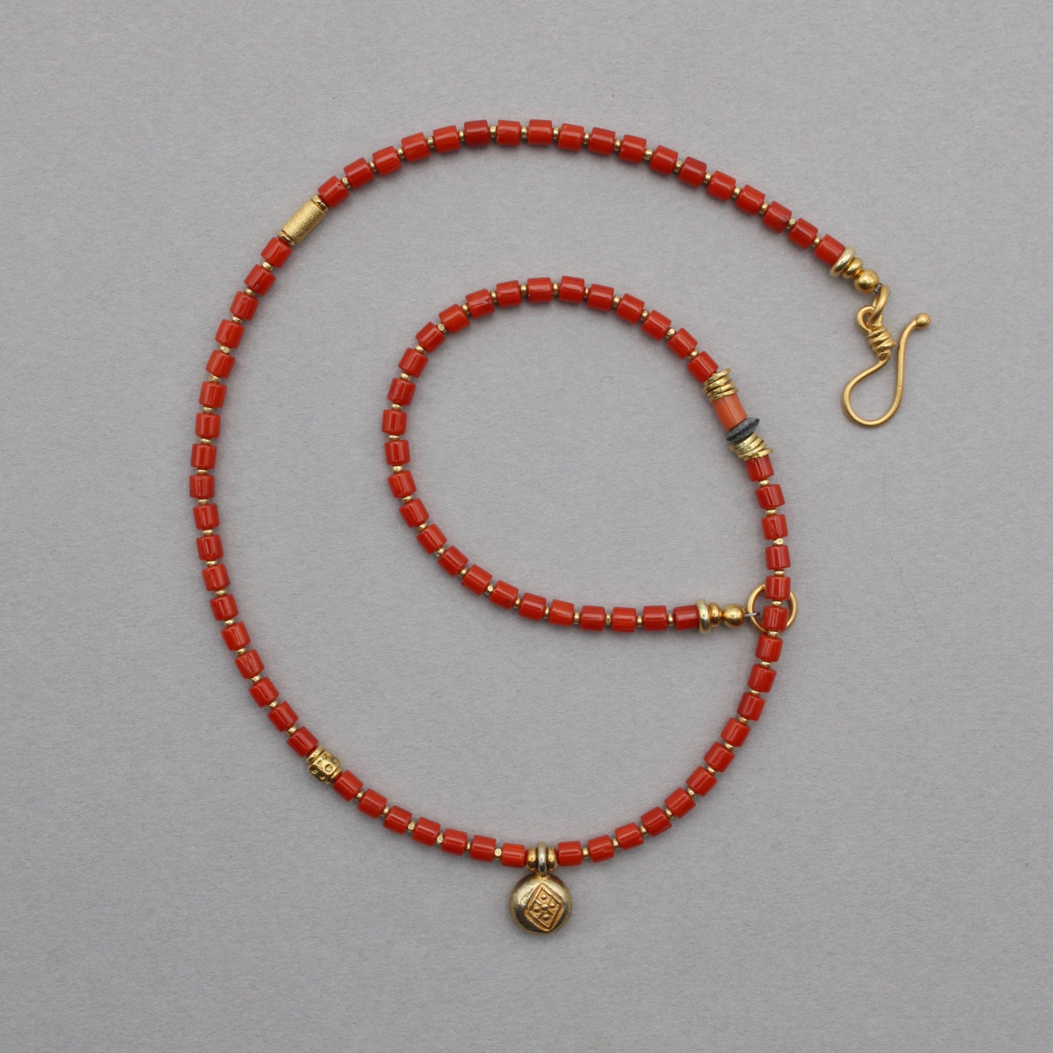 Vermeil Coral Necklace