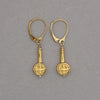 Aztec Sun Earring