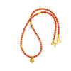 Vermeil Coral Necklace