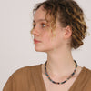 Agate and Silver Necklace