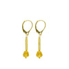 Aztec Drop Earrings