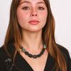 Spiral Lava Necklace