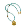 Aquamarine Amulet Necklace