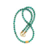 Russian Amazonite and Vermeil Necklace