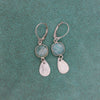 Amazonite Silver Earrings