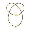 Faceted Pyrite Necklace