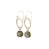 Labradorite Silver Earrings
