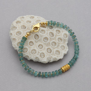 Faceted Apatite Bracelet