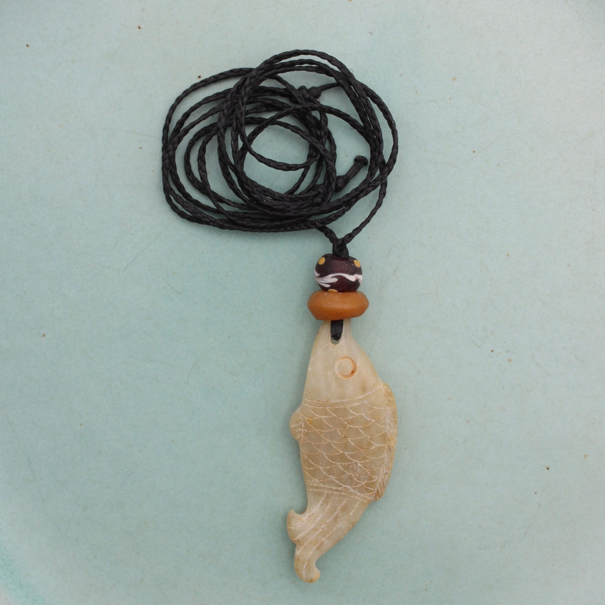 Jade Fish Necklace