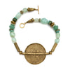 Asanti Boule and Opal Necklace