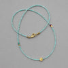 Chalcedony Necklace with Aztec Pendant